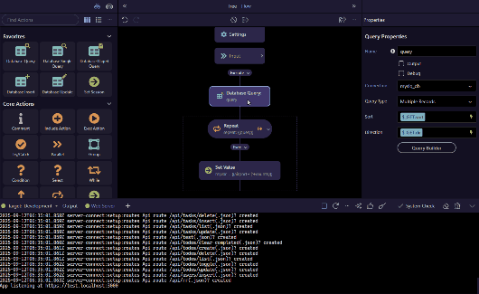 Debugging with Server Connect