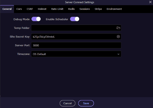 New Helmet Security Middleware