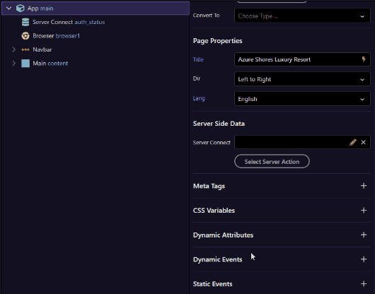 Security Headers in Page Meta Tags